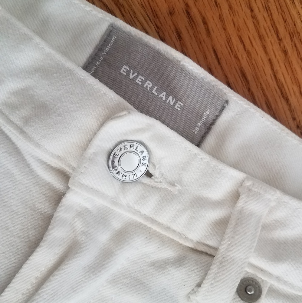 Everlane Modern Boyfriend jeans Bone